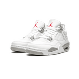 Nike x Air Jordan 4 « Tech White (Edition White Oreo) »